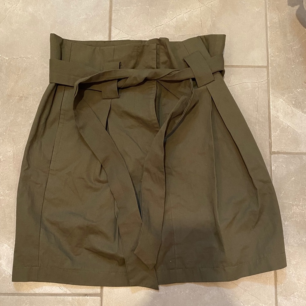 Olive Green Skirt